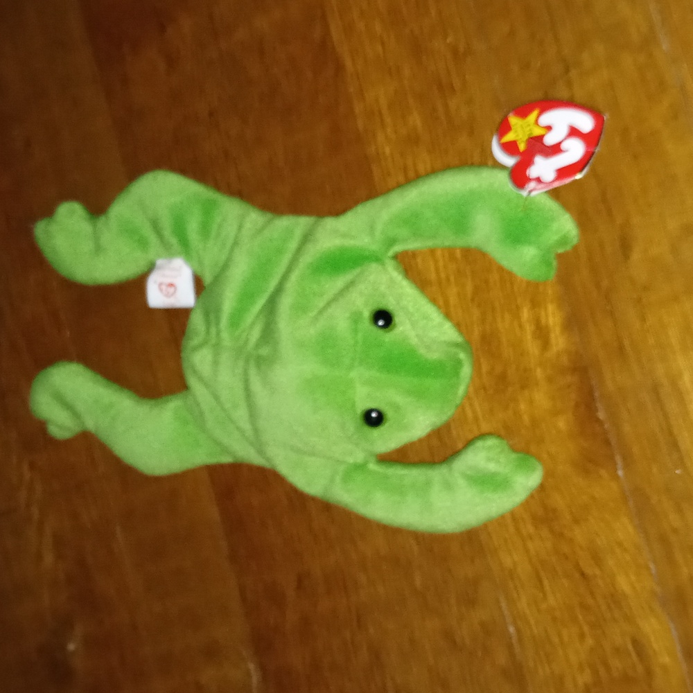 Legs Beanie Original Baby Vtg TY